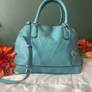 Vintage Teal Guess Purse
